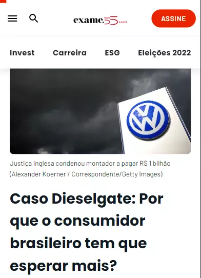 Caso Dieselgate: Por que o consumidor brasileiro tem que esperar mais?